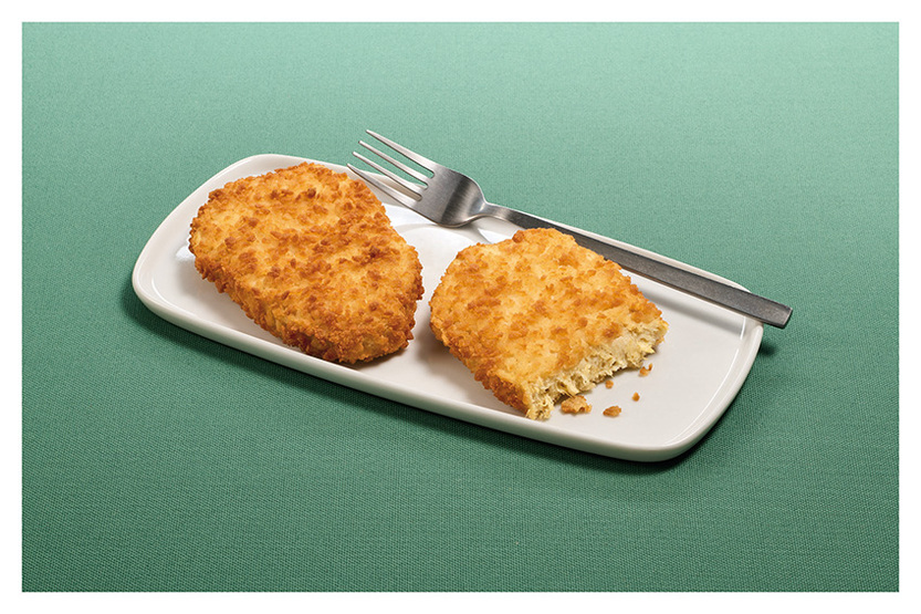 Plantaardige suprême gepaneerd