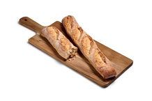 Baguette cuite sur sole