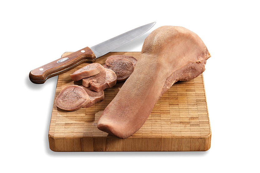 Langue de boeuf coupe suisse cuite