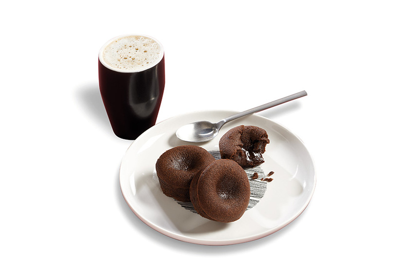 Mini fondant au chocolat coeur coulant