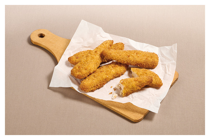 Chicken tenders spicy gebakken halal