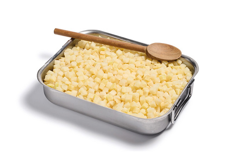 Knolselder in blokjes