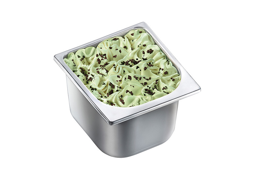 Glace menthe-chocolat