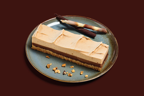 Staafje gianduja praliné