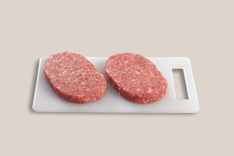 Escalope de veau haché