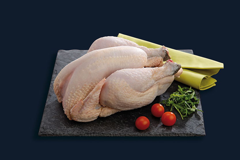 Poulet noir fermier Bretagne VF IGP Label Rouge