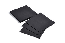 Serviette noir 2 plis