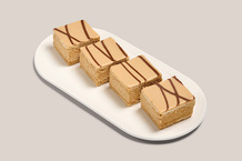 Mini millefeuille caramel