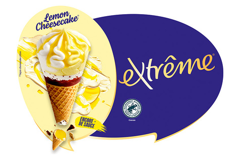 Extrême® lemon cheesecake