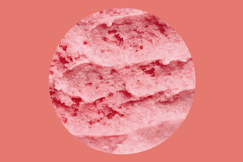 Sorbet pêche de vigne