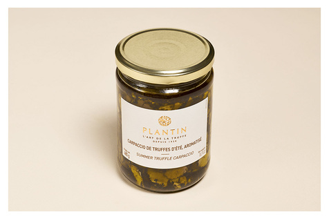 Carpaccio van zomertruffel