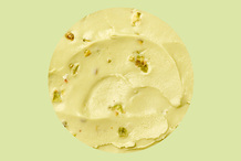 Crème glacée pistache aux éclats de pistache