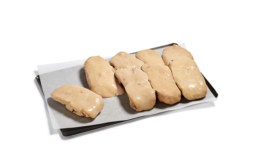 Foie gras van eend rauw gekuist 1ste keuze