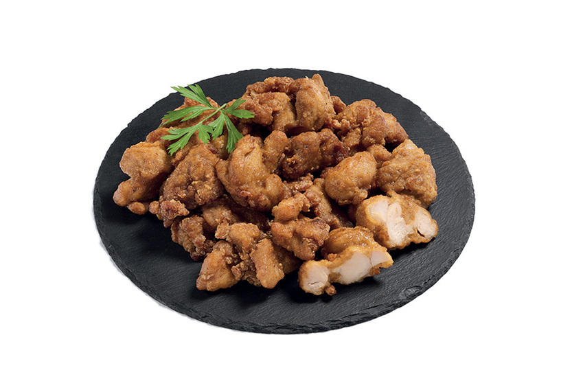 Karaage van kip gepaneerd gebakken