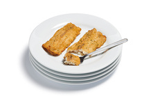 Filet de poisson meunière cuit à coeur MSC