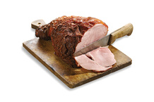Jambon cuit choix de porcelet grillé au four