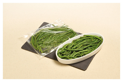 Haricot vert extra-fin cuit assaisonné