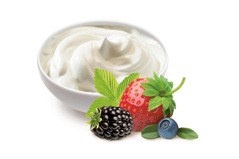 Glace saveur yaourt fruits des bois
