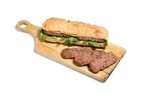 Steak haché "baguette" cuit à coeur VBF