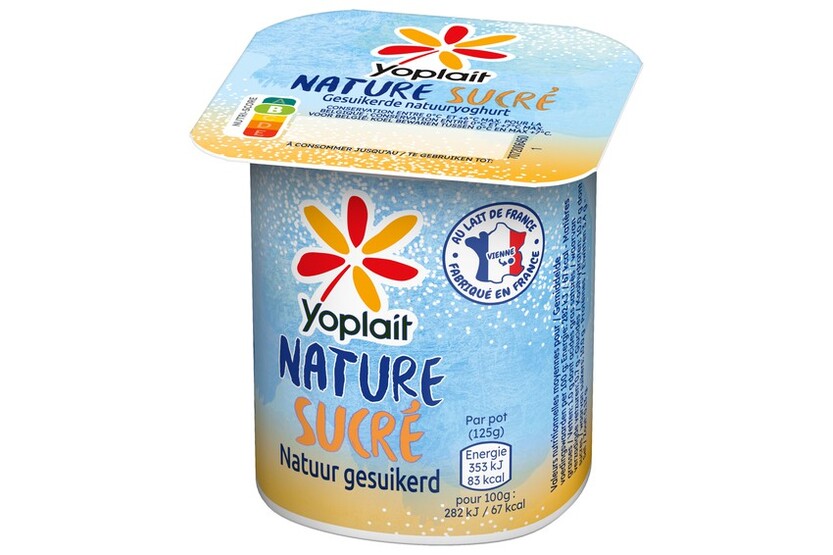 Yaourt nature sucré