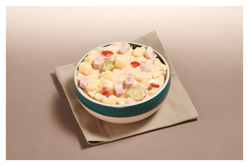 Aardappelsalade met ham