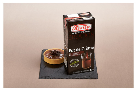 Vloeibare bereiding voor chocoladecrème Valrhona® UHT