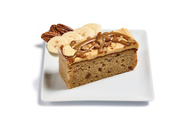 Banana bread au caramel