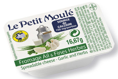 Petit moulé ail et fines herbes