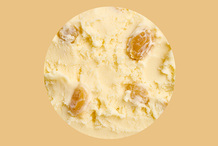 Crème glacée rhum-raisins au rhum des Antilles