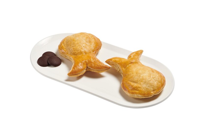 Aprilvisje met chocoladevulling