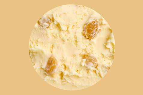 Glace rhum-raisins au rhum des Antilles