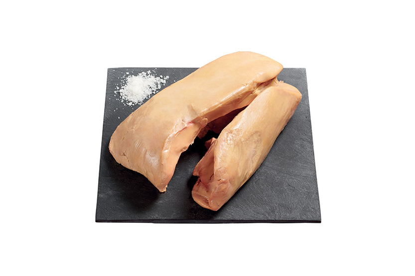 Foie gras van eend rauw opgekuist 1ste keuze BGA ZW-Frankrijk