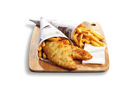 Fish'n Chips de cabillaud