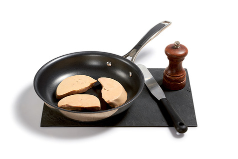 Foie gras de canard cru en escalope