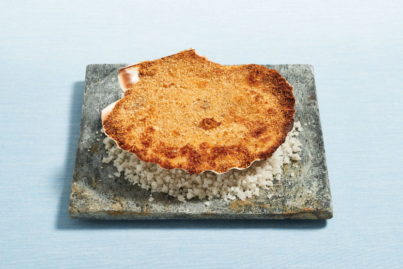 Coquille Saint-Jacques aux champignons