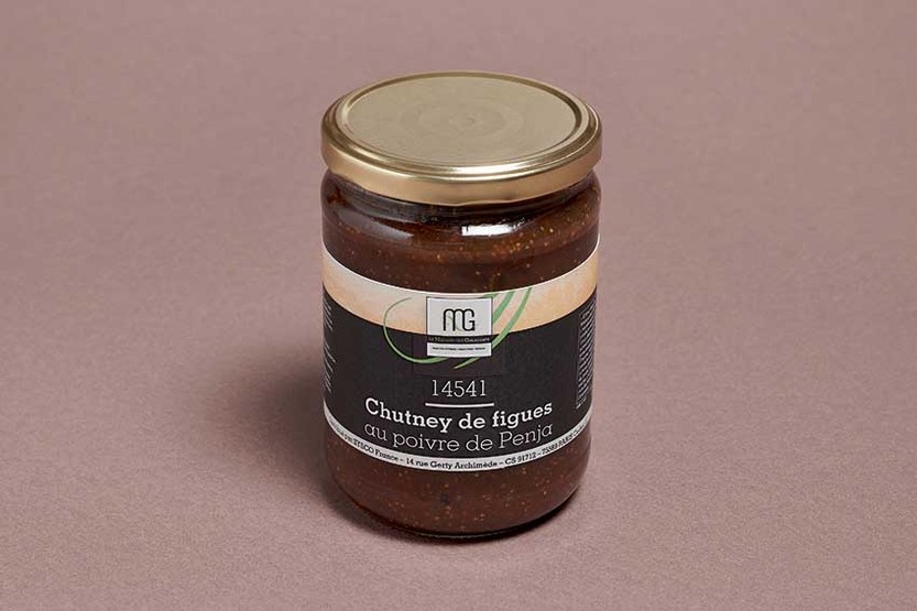 Chutney de figues au poivre de Penja