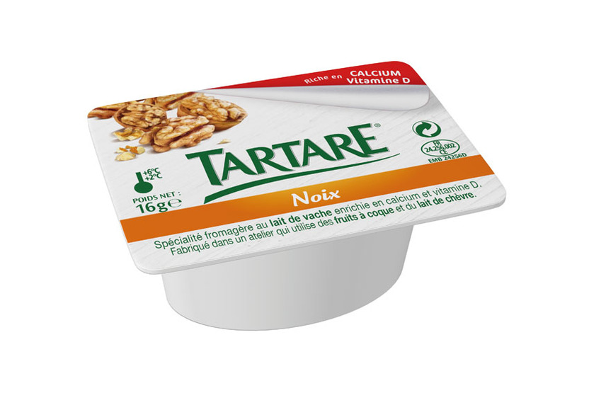 Tartare kaas met noten