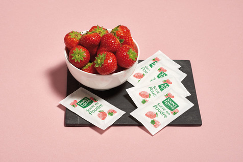 Sucre en poudre en sachet