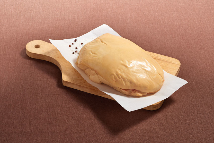 Foie gras van eend extra restauratie rauw gekuist