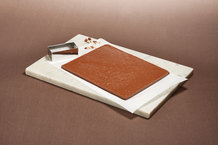 Plaque croustillante chocolat au lait-praliné