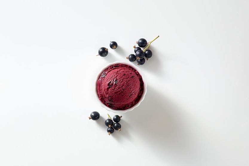 Sorbet cassis intense