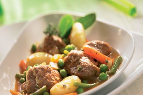 Lams navarin lentegroenten