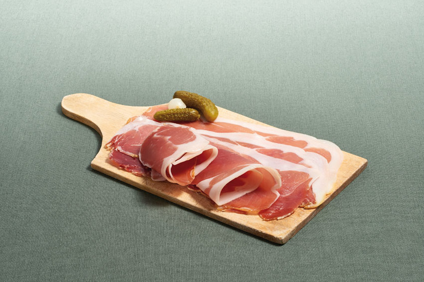 Gedroogde ham uit de Savoie superieur sneetjes VPF