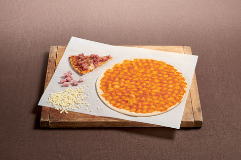 Fond de pizza sauce tomate cuisinée