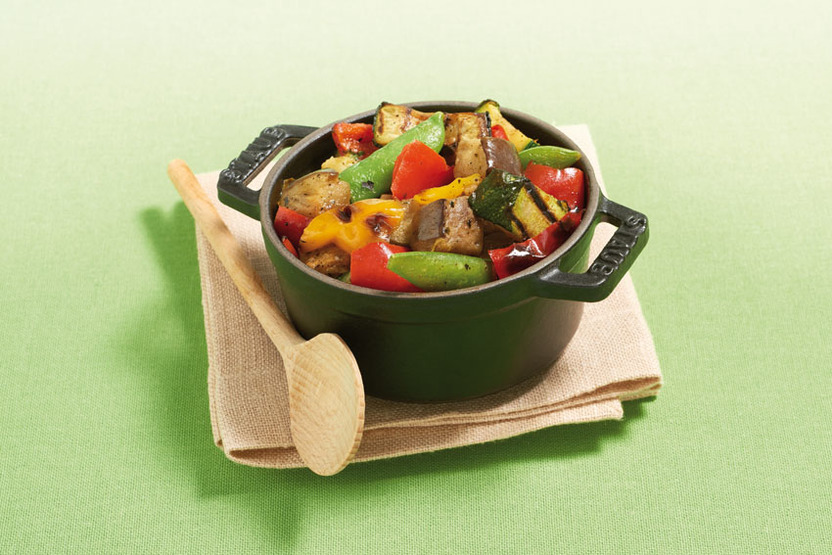Poêlée gourmande aux légumes grillés Minute