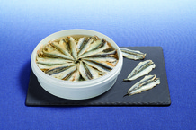 Filet d'anchois mariné à l'huile de tournesol