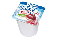 Yoghurt bulgy met vruchtenpulp