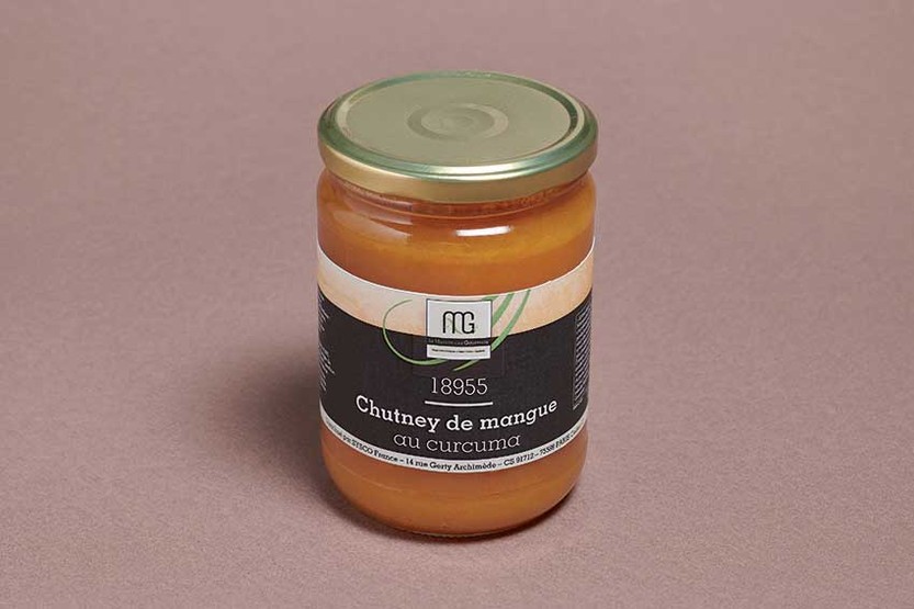 Chutney de mangue au curcuma