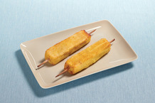 Brochette de poisson blanc panée cuite MSC