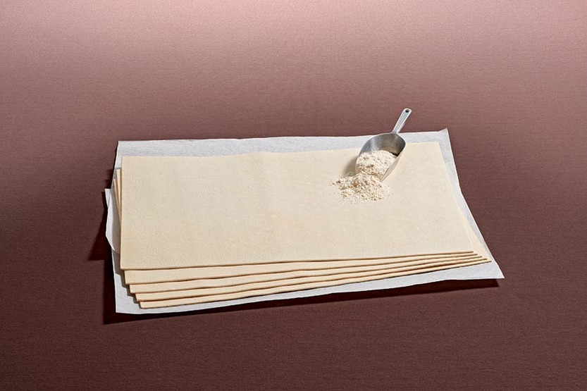 Plaque pâte feuilletée margarine
